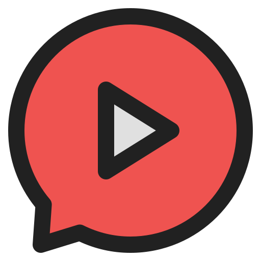 chat de video icono gratis