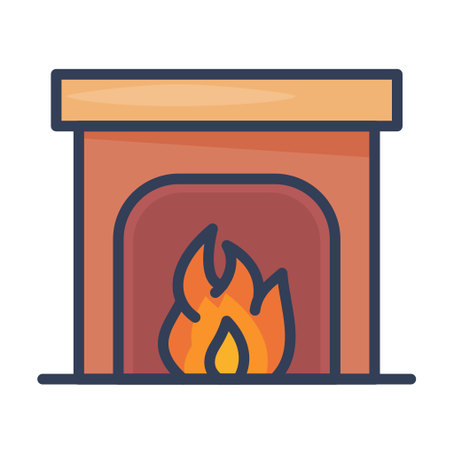 Fireplace free icon