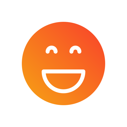 Laugh Generic Flat Gradient icon