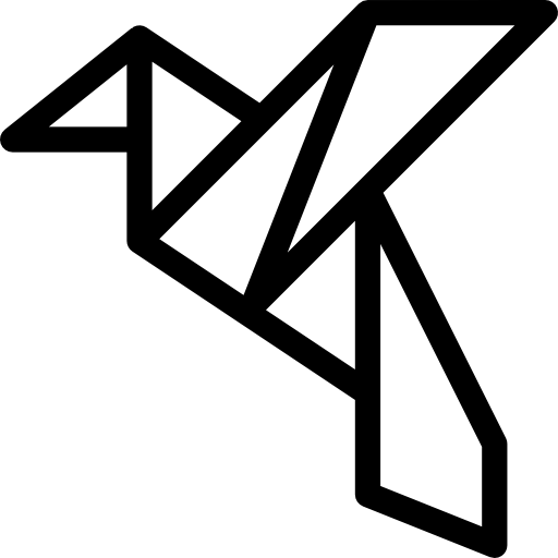 origami icono gratis