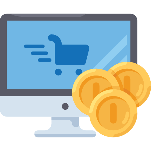 Online shop free icon Online shop free icon