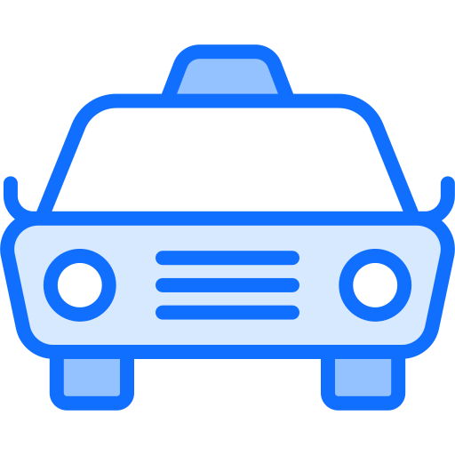 Taxi Generic Blue Icon