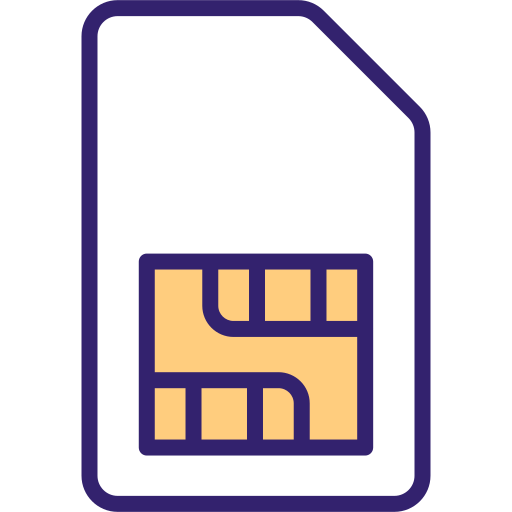 Sim card - Free electronics icons