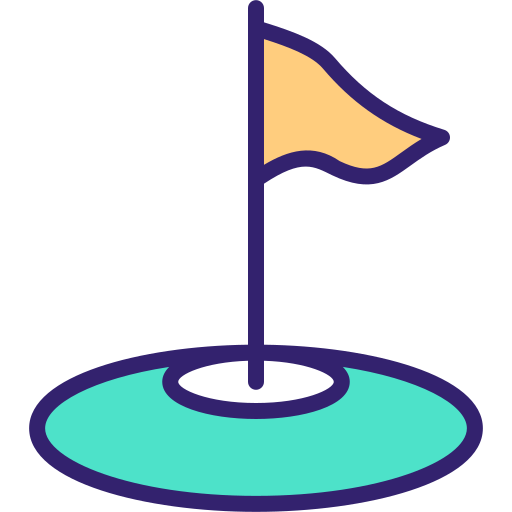 Golf hole Generic Fill & Lineal icon