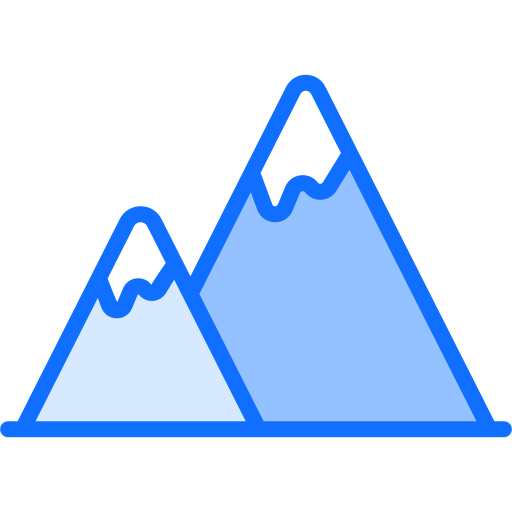 Mountain Generic Blue icon