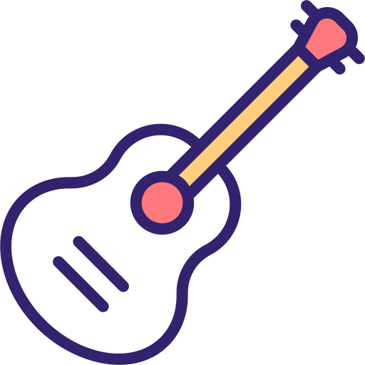 Guitar Generic Fill & Lineal icon