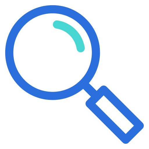 Search Generic Outline Color icon