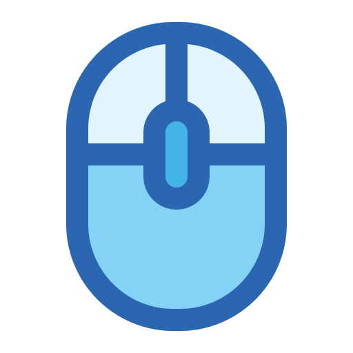 Mouse Generic Blue icon