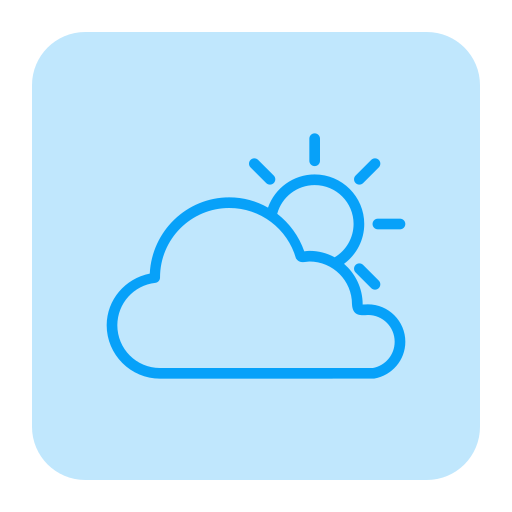 Cloudy day - free icon