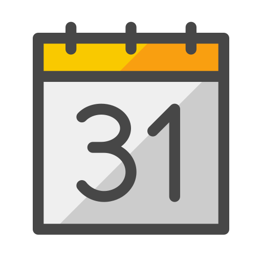 Calendar Generic Outline Color icon