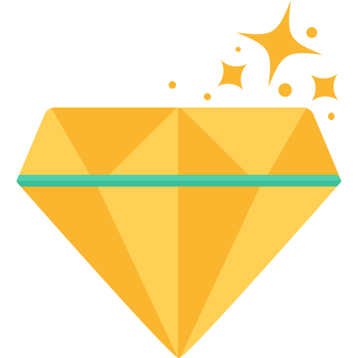 Diamond Generic Flat icon