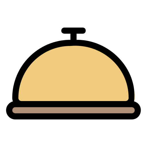 campana del hotel icono gratis