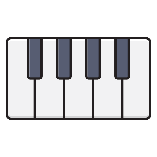 Пианино бесплатно иконка