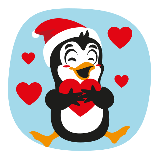 pingüinos gratis sticker