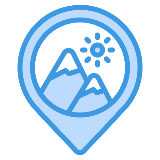 Mountain Generic Blue icon