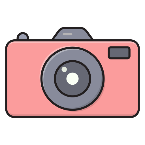 Photo Vector Stall Lineal Color Icon