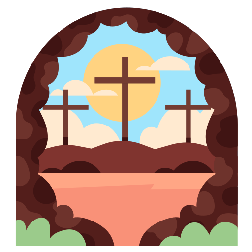 crucifixión gratis sticker