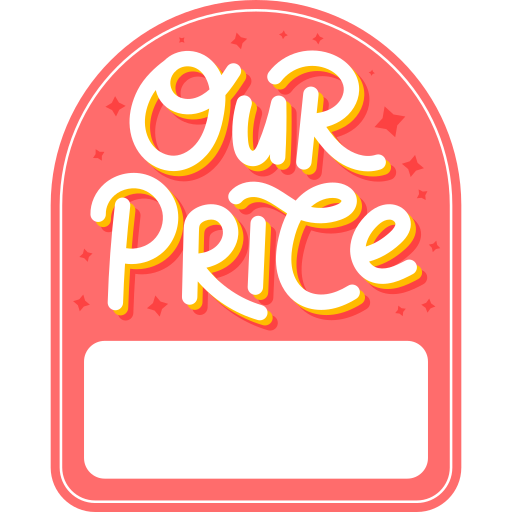 our price tag