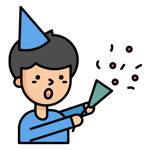 Confetti free icon Confetti free icon
