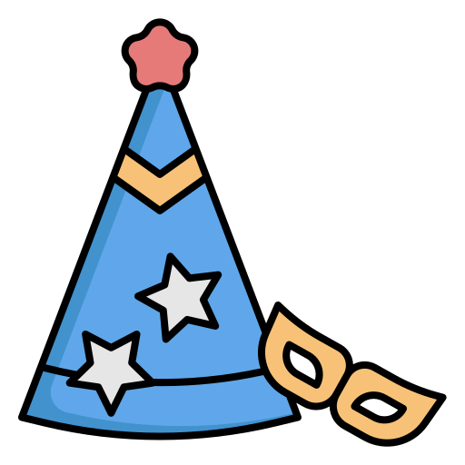 chapeau de fête Icône gratuit chapeau de fête Icône gratuit