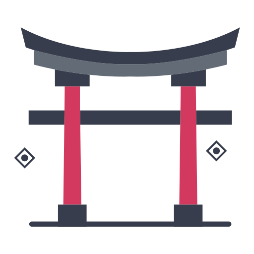 puerta torii icono gratis