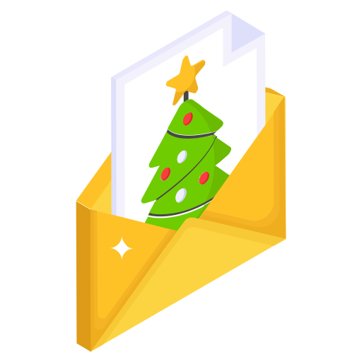 tarjeta de navidad icono gratis