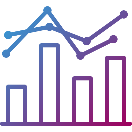 gráfico de negocios icono gratis