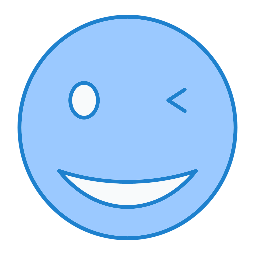 Wink Generic Blue Icon