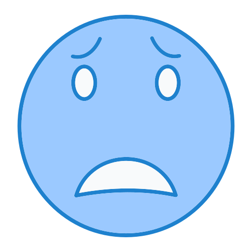 Afraid Emoji PNG Transparent Images Free Download, Vector Files