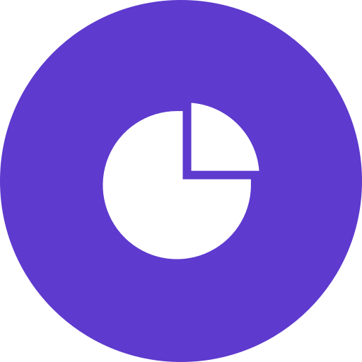 gráfico circular icono gratis