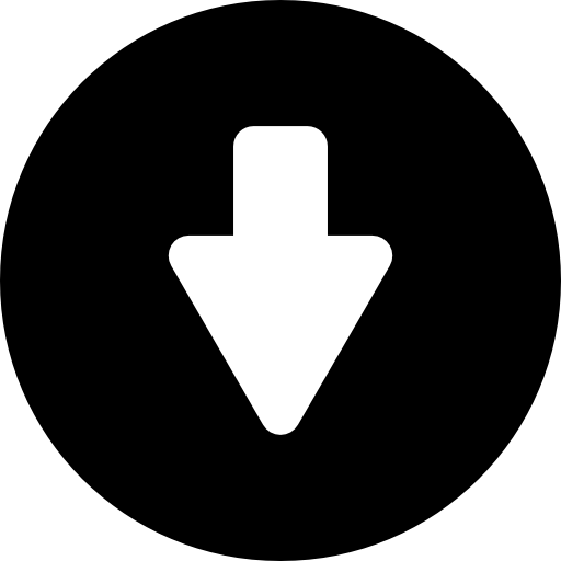 아래쪽 화살표 무료 아이콘