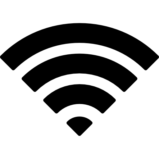 wi fi signal icon logo