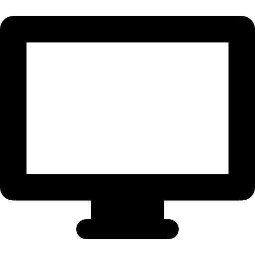 pantalla de la computadora icono gratis