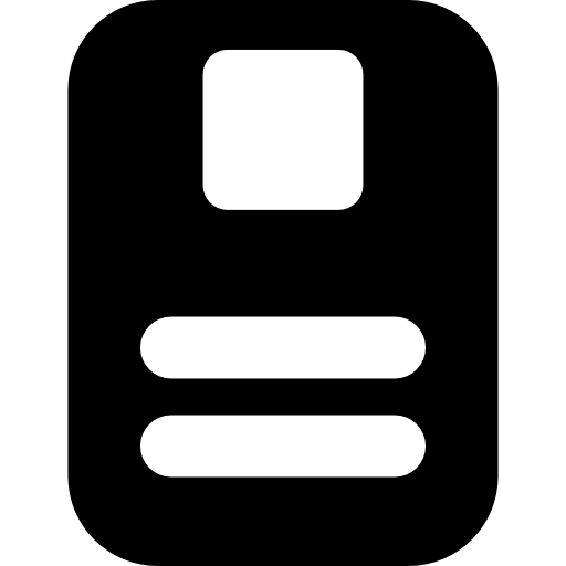 tarjeta de identificación icono gratis