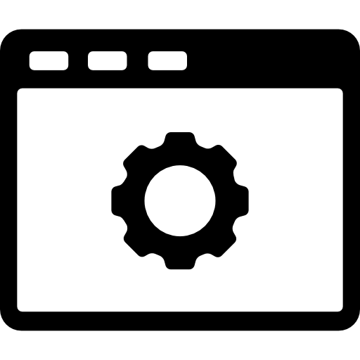 ventana de configuración icono gratis