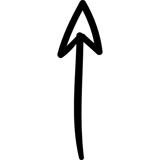 Up arrow free icon