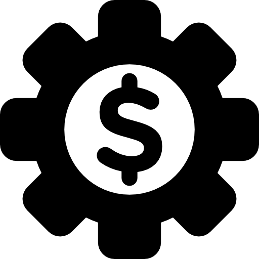 insignia de signo de dólar icono gratis