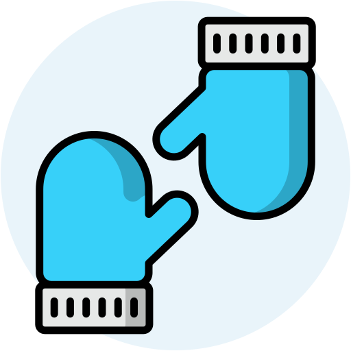 Gloves free icon