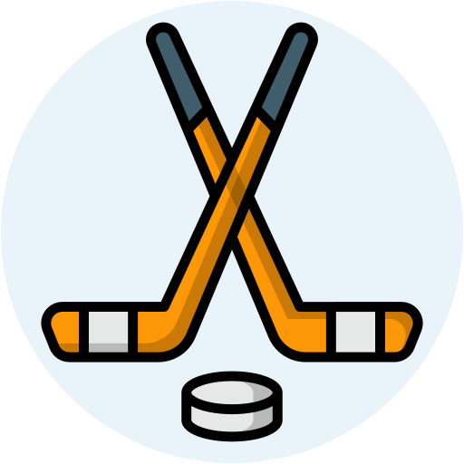 hockey sobre hielo icono gratis