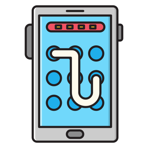 Pattern lock free icon Pattern lock free icon