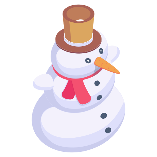 Snowman Generic Flat icon