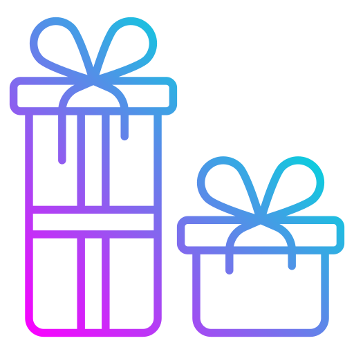 Рождественский подарок бесплатно иконка