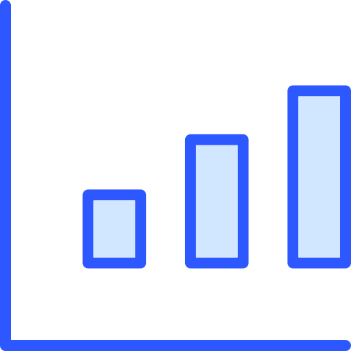 gráfico de barras icono gratis