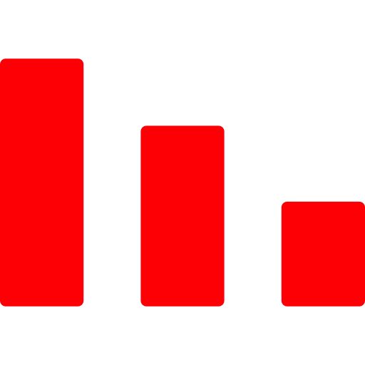 gráfico de barras icono gratis