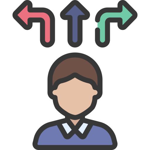 Decision making - Free arrows icons