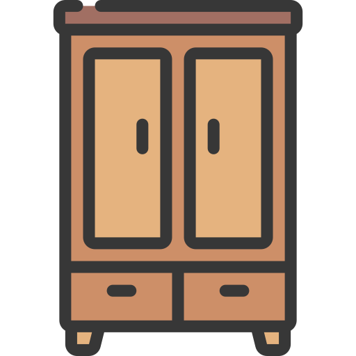 Wardrobe - Free furniture and household icons