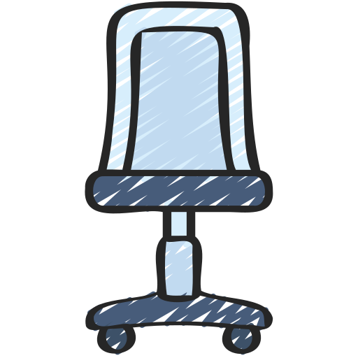 Office chair - Free furniture and household icons