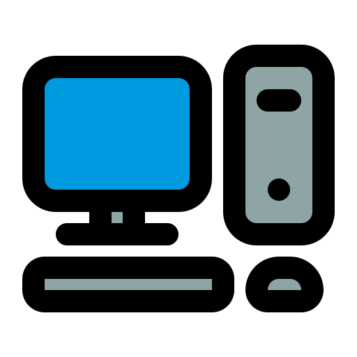 Desktop Generic Outline Color icon