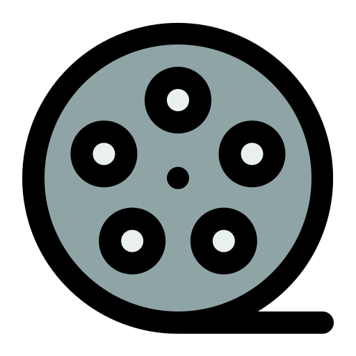 carrete de película icono gratis