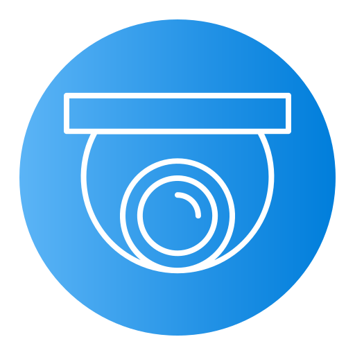 Cctv Generic Flat Gradient icon